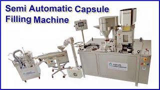 Semi Automatic Capsule Filler [upl. by Tybalt]