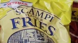 Crisplife  Scampi Flavour Fries crisp review [upl. by Baillie578]