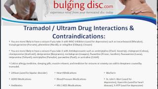 Tramadol  Ultram  Side Effects Drug Interactions And Natural Anti Inflammatory Alternatives [upl. by Luckett]