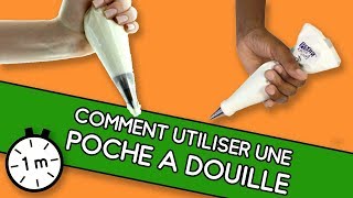 Comment utiliser une poche à douille  Astuce YouCook [upl. by Clayborn]