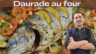 Comment Cuisiner une Daurade au four 🔥🔥🔥 [upl. by Belford]