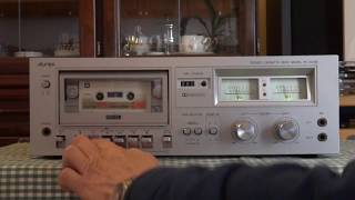 Old But Cool Vintage Audio  AurexToshiba Cassette Deck PCX10M [upl. by Ximenes]