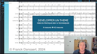 Mise en pratique des 14 techniques  COMPOSITION MUSICALE [upl. by Yarg]