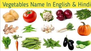 Vegetables Name in English  Vegetables Name with Pictures  Vegetables Name Vocabulary [upl. by Karla]