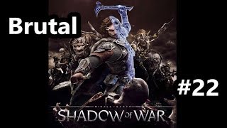 Shadow of War BRUTAL DIFFICULTY Part 22  An Army of Spies [upl. by Evets]