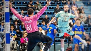 Yassine belkaied vs VfL Gummersbach 10 saves 37  European league [upl. by Waly]