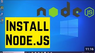 Download Node js in Windows operating system  Nodejs install  How to install Nodejs in windows [upl. by Herzog374]