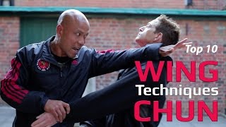 Top 10 wing chun techniques [upl. by Nosredneh957]