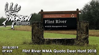 Flint River WMA Quota Deer Hunt 2018 [upl. by Oinotnaesoj490]