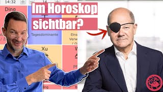 Olaf Scholz im Horoskop Check Augenklappen Edition [upl. by Marston]