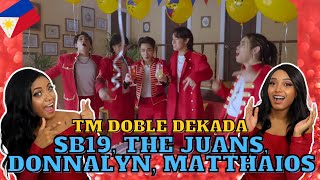 FOREIGNER ATIN REACTION TO TM Doble Dekada Samahang PinaEasy MV  SB19 THE JUANS  Minyeo TV 🇩🇴 [upl. by Eloken]