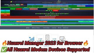 Huawei Manager 2023 for Browser FREE Band Locking to Huawei Modems [upl. by Piscatelli909]