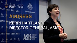 Why the “human element” is still critical in espionage  ASIS DirectorGeneral Kerri Hartland [upl. by Richmal]