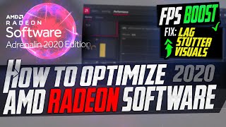 🔧 How to Optimize AMD Radeon Settings For GAMING amp Performance The Ultimate GUIDE 2020 Adrenaline [upl. by Colley]