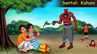 New Santali Cartoon Video 2023  Modon Bhoot  Santhali cartoon  B2 Santali Cartoon [upl. by Bish637]