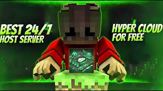 Best 247 Minecraft Hosting Server Hyper Cloud 8GB Ram For Free [upl. by Lennaj538]