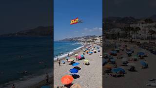 One of the Best Holiday Destinations on Costa del Sol Andalucía📍NERJA 🇪🇦 spain beach summer [upl. by Oriole]