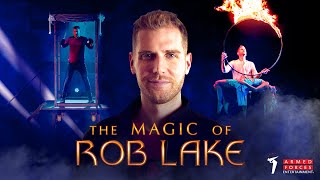 Illusionist Rob Lake Performs Exclusive Magic Show for the Troops  Armed Forces Entertainment [upl. by Arly623]