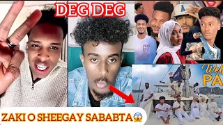 ZAKI SOMALI O SHEEGAY SABABTA EY UGA TAGEY TEAM27 amp WAXA JIRO [upl. by Acinoreb]