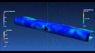 MSC Nastran Explicit Nonlinear  Birdstrike 1of4 [upl. by Mayhew]