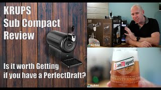 KRUPS Sub Compact beer machine review is it worth buying if you have a PerfectDraft [upl. by Oirasor]