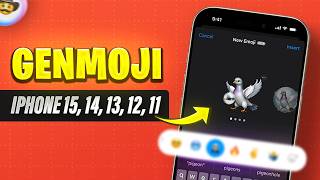 How to Install Genmoji on Any iPhone  Works on iPhone 15 14 13 12 11 [upl. by Asiel]