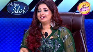 Indian Idol S14  Adya की Namak वाली Performance ने Judges को दिया Goosebumps  Top 7 Finalists [upl. by Gillie]