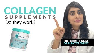 Collagen supplement Collagen benefits Collagen for skin HK VITALS Skin Radiance Collagen review [upl. by Arayc19]