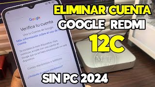 ELIMINAR CUENTA GOOGLE XIAOMI REDMI 12C ANDROID 14 XIAOMI Xiaomi HyperOS ⎪FRP BYPASS 2212ARNC4L [upl. by Asselem736]