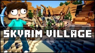 Minecraft  Skyrim Village [upl. by Gies]