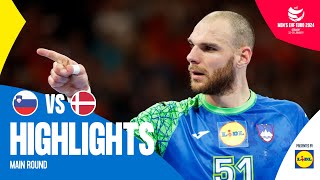 Just HOW did that happen 😱  Slovenia vs Denmark  Highlights  EHF EURO 2024 [upl. by Sophi]