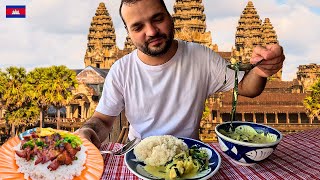 PLIN DE BIVOLI SI CORUPTI IN CAMBODGIA LA ANGKOR WAT PRINTRE RUINE si MANCARE LA 2 [upl. by Klusek568]