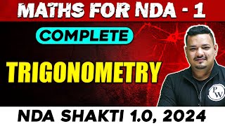 NDA Maths  Trigonometry  NDA 1 2024  Defence Wallah [upl. by Carolus]