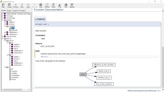 Code documentation with Doxygen Graphviz UMLet HTML Help  Learn with George [upl. by Heinrik758]