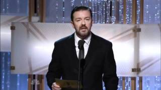 Ricky Gervais at the 2011 Golden Globes [upl. by Sampson320]