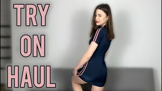 4K Transparent Try on Haul  Transparent fitting  Style and beauty lesson [upl. by Ynamad]