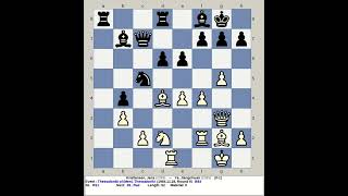 Kristiansen Jens vs Ye Jiangchuan  Thessaloniki Chess Olympiad 1984 Greece [upl. by Anairdna]