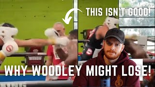 LEAKED Tyron Woodley Boxing Sparring Footage Shows Gap In His Defence  Why Woodley Might Lose [upl. by Anayad297]