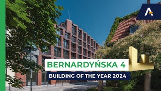 Bernardyńska 4  1st place Building of the Year created with Aluprof Systems 2024 [upl. by Brosine]