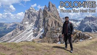 DOLOMITES  Places You Must See  Part 2 of 2 [upl. by Cyprian764]