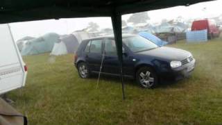 Cropredy 2010 It did rain a bit [upl. by Ailuig326]