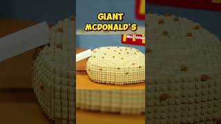 GIANT McDonalds Happy Meal 🍔🍟🥤 lego legostopmotion asmr [upl. by Henleigh]