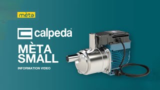 Calpeda MÈTA Small Pump At your local Irrigear® Independent Experts [upl. by Yraek971]