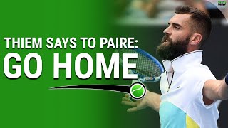 Thiem to Paire Go Home [upl. by Nigen162]