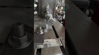 Using a traditional planer to make grooves on 3mm steel plates machining turningmachines [upl. by Elay]