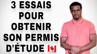 ELLE OBTIENT SON VISAPERMIS ETUDIANT APRES 2 REFUS  CANADA [upl. by Ecirtaed]