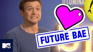 Taron Egerton Goes Speed Dating  Sing  MTV Movies [upl. by Sieber]