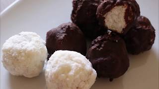 DOLCETTI AL COCCO  ricetta senza cottura [upl. by Anirbac]