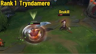 Rank 1 Tryndamere VS Dzukill Yone in KR Server [upl. by Hackney]