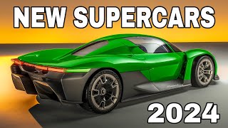 NEW Supercars in 2024 You Cannot Miss Unprecedented Speed Acceleration and Agility [upl. by Illoh]